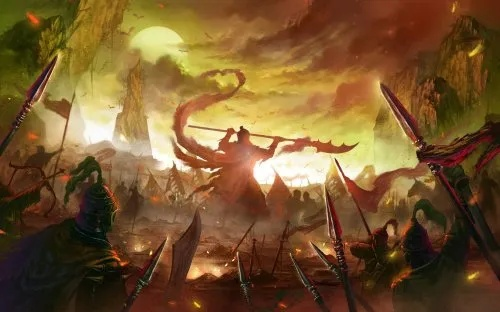 英雄王的战歌：勇者征战九州，力挽狂澜，驰骋战场，誓死捍卫国土