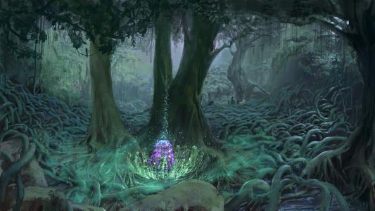 (幽幽森林)在幽森的树林中探寻迷失的秘密与神秘生物的传说