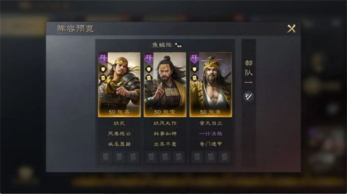 (谋定三国游戏)三国谋定天下阵容：英雄汇聚，智谋无限，统一天下之势无可挡